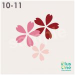 和風　桜の花のイラスト素材
